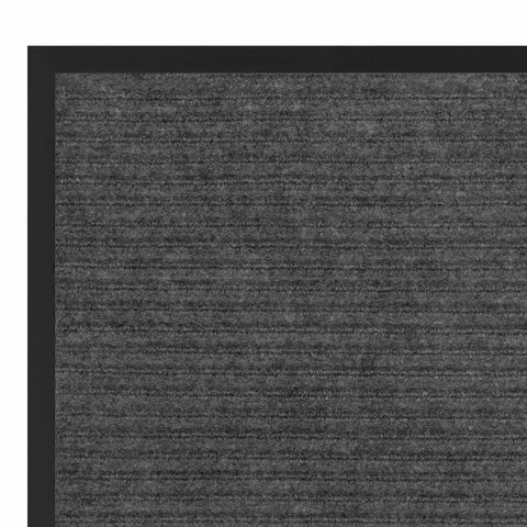 Коврик ДОРОЖКА 0,9х10 м, СЕРЫЙ, влаго-грязезащита, 430 г/м2, ребристая, LAIMA EXPERT, 701043