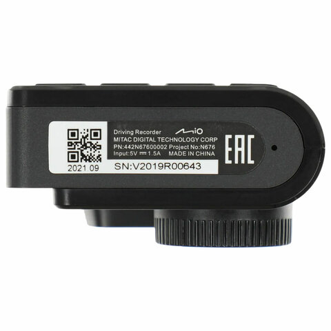 Видеорегистратор автомобильный MIO ViVa V20, экран 2", 135°, 1920x1080 FULL HD, G-сенсор, MIO-VIVA-V20