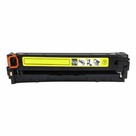 Картридж лазерный SONNEN (SH-CB542A) для HP CLJ CP1215/1515 ВЫСШЕЕ КАЧЕСТВО, желтый, 1400 страниц, 363956