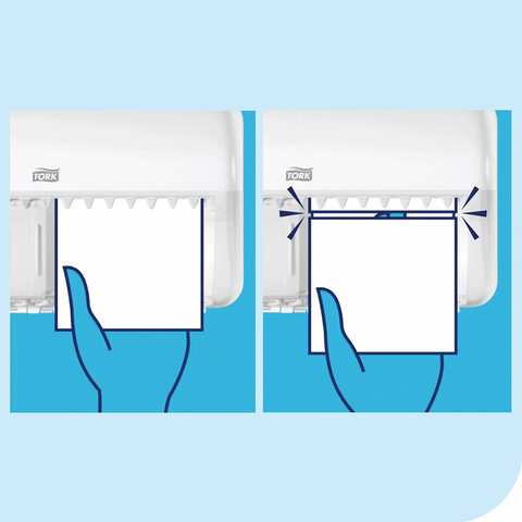 Диспенсер для туалетной бумаги TORK (Система T4) Elevation, белый, 557000