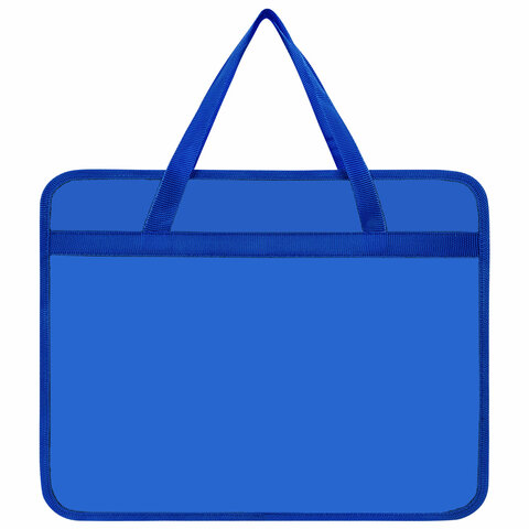 Папка на молнии с ручками BRAUBERG А4, 1 отделение, пластик, 80 мм, "Burning ball", 273373