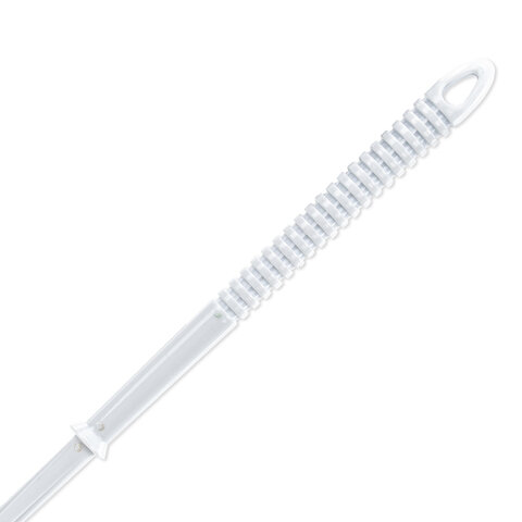 Ершик для унитаза с подставкой, пластик, белый, ЛЮБАША, 603627