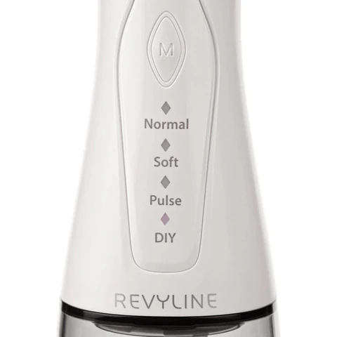Ирригатор для полости рта REVYLINE RL 220, емкость резервуара 0,3 л, 2 насадки, белый, 7943