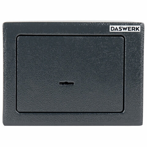 Сейф мебельный DASWERK (ДАСВЕРК) SC-170KL (170х230х170 мм), ключевой замок, графит, 291337