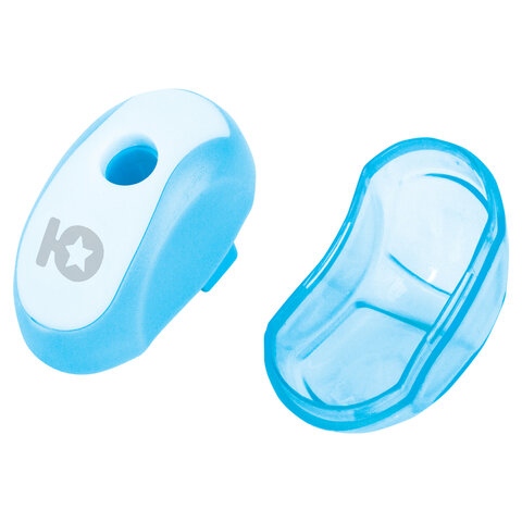 Точилка ЮНЛАНДИЯ "Космолет", с контейнером, пластиковая, корпус ассорти, 228441