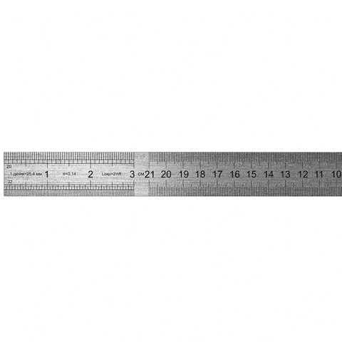 Линейки металлические КОМПЛЕКТ 3 шт. (15 см, 30 см, 50 см), BRAUBERG, 210810