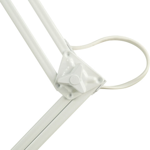 Настольная лампа светильник Дельта + на подставке, ЛЮМИНЕСЦЕНТНАЯ, цоколь 2G7, 11 Вт, белый