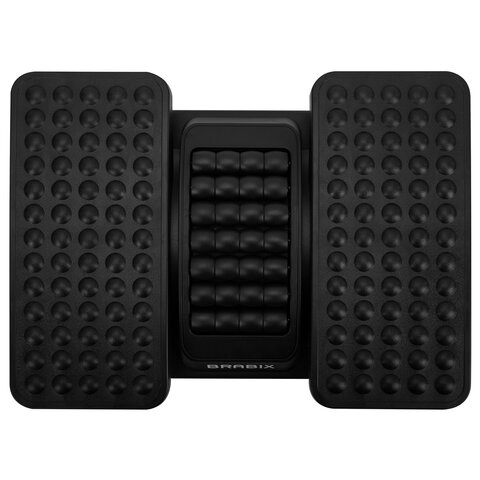 Подставка для ног BRABIX "Ultra 5" 43х32 см, массажер, регулировка угла наклона, 2 платформы, 533040