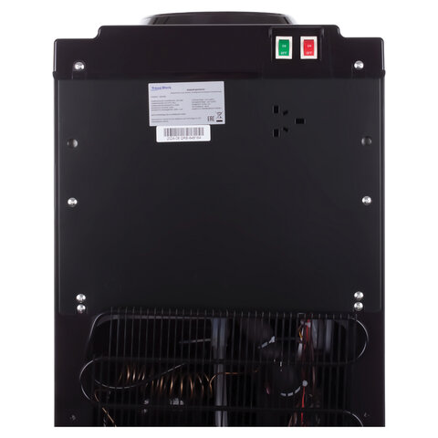 Кулер для воды AQUA WORK QRB-84В, напольный, НАГРЕВ/ОХЛАЖДЕНИЕ КОМПРЕССОР, холодильник, черный, 33353