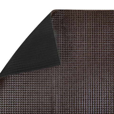 Коврик ДОРОЖКА 0,9х10 м, "ТРАВКА" ВЕНГЕ пластиковый грязезащитный, щетина 10 мм, LAIMA EXPERT, 701072