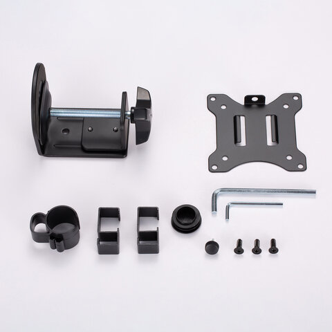 Кронштейн для монитора настольный VESA 75х75, 100х100, 17"-32", до 8 кг, SONNEN STATIC, 455942