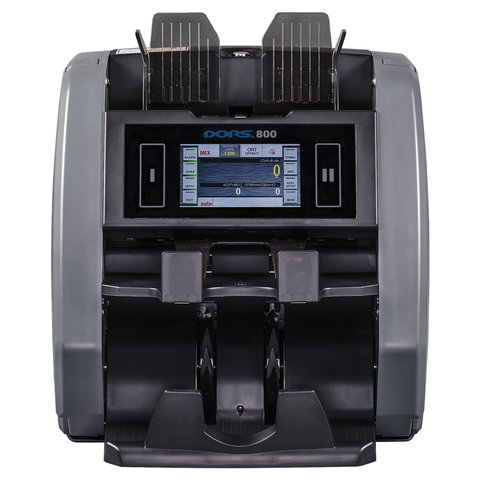 Счетчик-сортировщик банкнот DORS 800 RUB, 1500 банкнот/мин, ИК-, УФ-, магнитная детекция, FRZ-044676