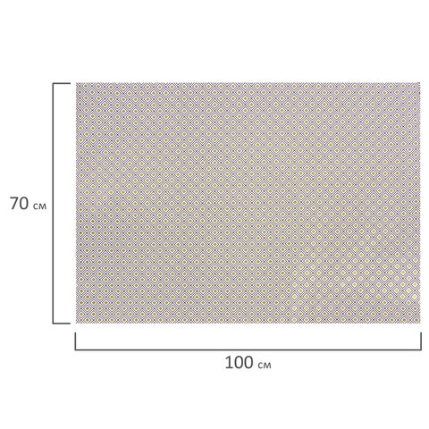 Бумага упаковочная подарочная мелованная "Golden pattern", 70x100 см, 10 дизайнов ассорти, ЗОЛОТАЯ СКАЗКА, 591912