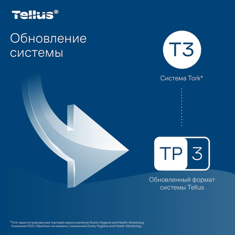 Бумага туалетная Tellus/TORK (Система Т3) UNIVERSAL, КОМПЛЕКТ 40 шт., листовая, 250 л., 11х23 см, 1-слойная, 114272
