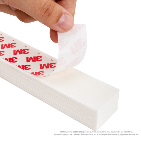 Жалюзи-плиссе, штора тканевая самоклеящаяся BRABIX, 60х180 см, "СТАНДАРТ+", 80 г/м2, цвет белый, 1 шт., 700007