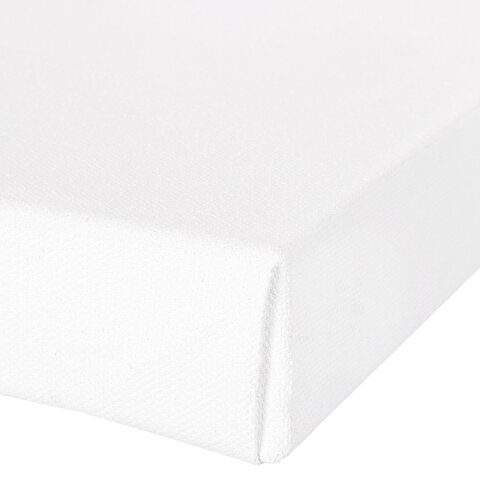 Холст 3D на подрамнике BRAUBERG ART CLASSIC 20х20 см, 440 г/м2, грунт, 100% хлопок мелкое зерно, 191661