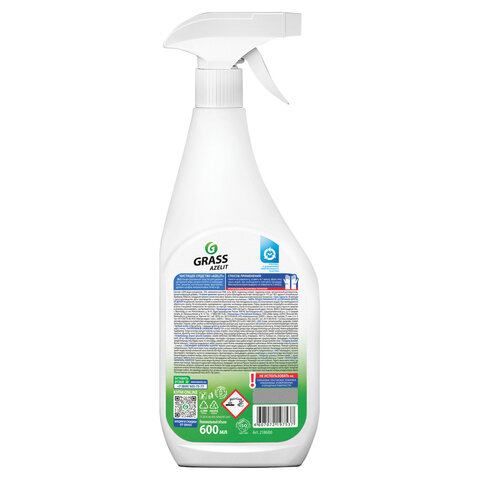 Средство для чистки плит, духовок, грилей от жира/нагара 600 мл, GRASS AZELIT АНТИЖИР, щелочное, распылитель, 218600