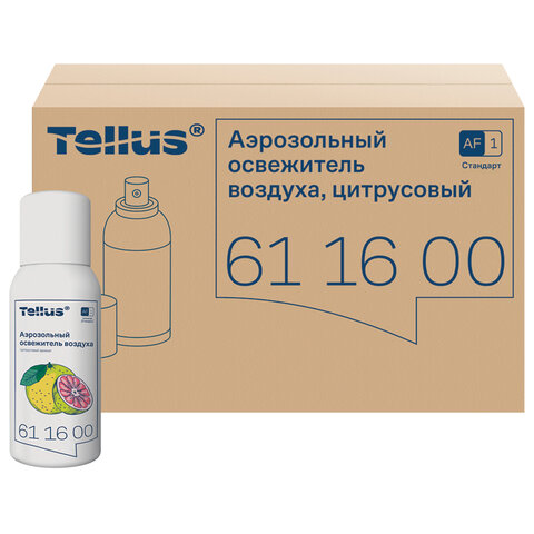 Сменный баллон 100 мл Tellus/TORK (Система АF1) СТАНДАРТ, цитрусовый аромат, 611600
