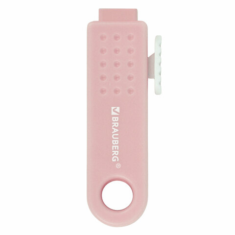 Ластики выдвижные BRAUBERG "Slider Mini", НАБОР 3 ШТУКИ, 68х18х12 мм, пастельные цвета, блистер, 271992