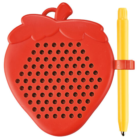 Магнитный планшет MAGPAD MINI для рисования 9х11,5 см, 91 шарик, ассорти, BRAUBERG KIDS, 665106