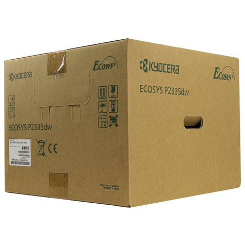 Принтер лазерный KYOCERA ECOSYS P2335dw А4, 35 стр./мин., 20000 стр./мес., ДУПЛЕКС, Wi-Fi, сетевая карта, 1102VN3RU0