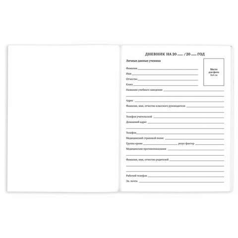 Дневник 1-11 класс 40 л., на скобе, ПИФАГОР, обложка картон, МИКС "Девочки", 107137