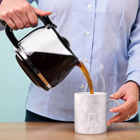 Кофеварка капельная KITFORT КТ-719, 900 Вт, объем 1,4 л, LED-дисплей, поддержание температуры, черная