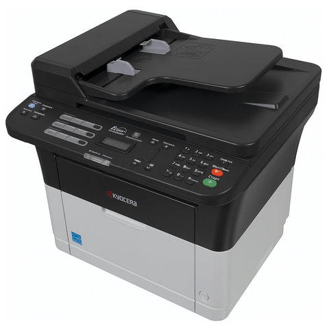 МФУ лазерное KYOCERA FS-1025MFP "3 в 1", А4, 25 стр./мин., 20000 стр./мес., ДУПЛЕКС, АПД, сетевая карта, 1102M63RU2