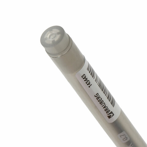 Ручка шариковая BRAUBERG "i-STICK", ЧЕРНАЯ, пишущий узел 0,7 мм, линия письма 0,35 мм, 143443