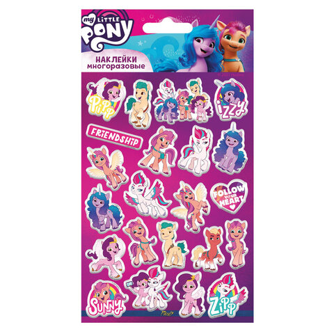 Наклейки объемные АССОРТИ, 11х20 см, PY