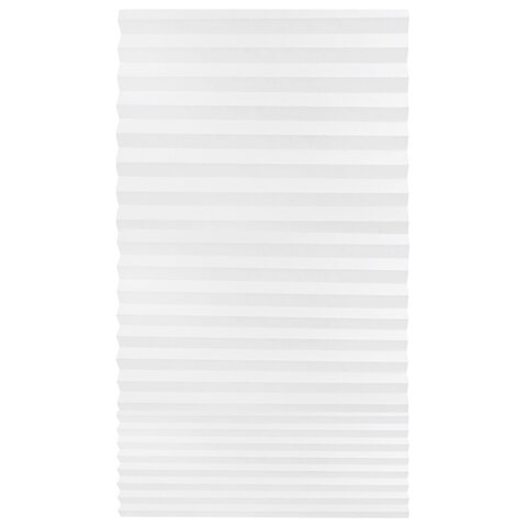 Жалюзи-плиссе, штора тканевая самоклеящаяся BRABIX, 60х180 см, "СТАНДАРТ+", 80 г/м2, цвет белый, 1 шт., 700007