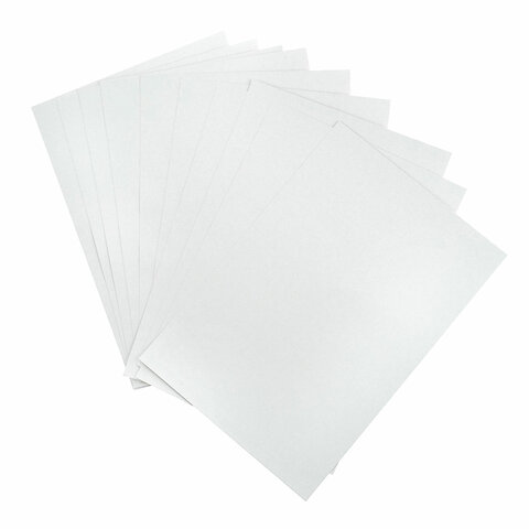 Папка для черчения БОЛЬШАЯ А3, 297х420 мм, 10 л., 200 г/м2, без рамки, ватман ГОЗНАК КБФ, BRAUBERG, 129226