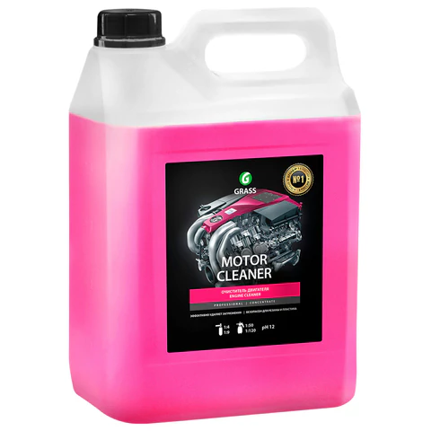 Очиститель двигателя от масляных пятен, смазки, пыли, 5,8 кг, GRASS MOTOR CLEANER, концентрат, 110292