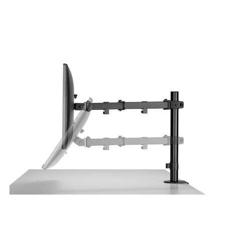 Кронштейн для монитора настольный VESA 75х75, 100х100, 17"-32", до 8 кг, SONNEN STATIC, 455942