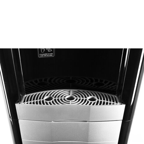 Пурифайер для воды ECOTRONIC V42-U4L, напольный, НАГРЕВ/ОХЛАЖДЕНИЕ КОМПРЕССОРНОЕ, 2 крана, черный, 3061