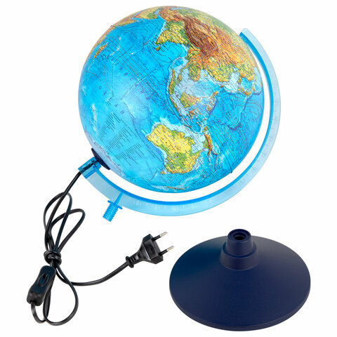 Глобус физический GLOBEN "Классик Евро", 25 см, с подсветкой, Ке012500189