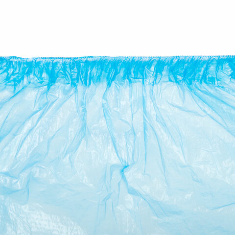 Бахилы КОМПЛЕКТ 100 штук (50 пар) СТАНДАРТ, размер 40х14, 16 мкм, 2,2 г, ELEGREEN, 8/1р-С/3500