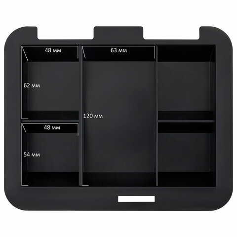 Ящик для денег, ценностей, документов, печатей, 90х160х200 мм, ключевой замок, синий, BRAUBERG, 291351