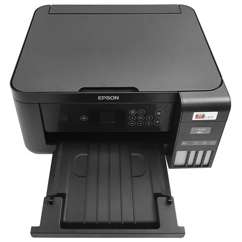 МФУ струйное EPSON L4260 "3 в 1", А4, 33 стр./мин, 5760x1440, ЖК-дисплей, Wi-Fi, СНПЧ, C11CJ63513