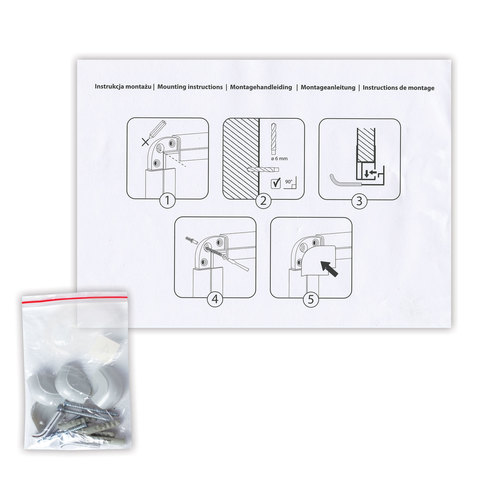 Доска магнитно-маркерная 90х120 см, алюминиевая рамка, ГАРАНТИЯ 10 ЛЕТ, STAFF, 235463