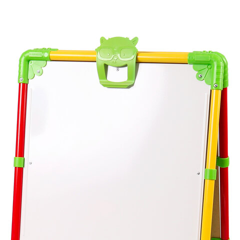 Мольберт растущий для мела/магнитно-маркерный, 53х46 см, BRAUBERG "NIKA KIDS", светофор, 238051