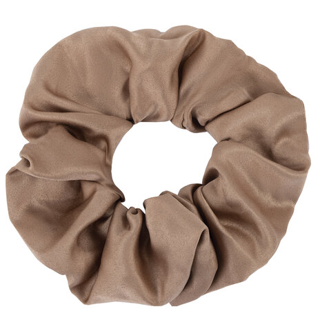 Резинка для волос 5х20 см, скранч, коричневый, MONTE VITA (МОНТЕ ВИТА), 457071