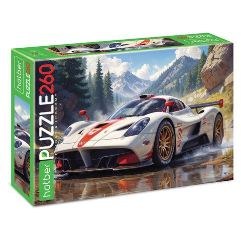 Пазл картонный "ВОЛШЕБНЫЕ МИРЫ" 260 элементов АССОРТИ, 220х330 мм, HATBER