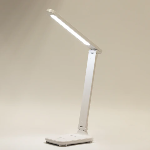 Настольная лампа / светильник беспроводная SONNEN PT-102, USB, LED, 3 Вт, 3 режима, белый, 238777