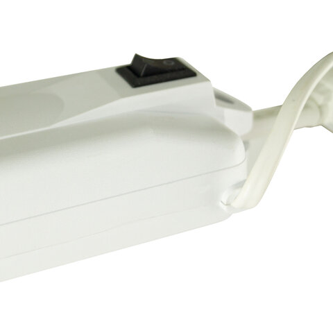 Настольная лампа светильник Дельта + на подставке, ЛЮМИНЕСЦЕНТНАЯ, цоколь 2G7, 11 Вт, белый