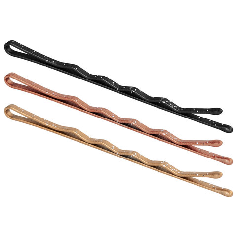 Невидимки для волос НАБОР 32 шт., 5 см, разные цвета, MONTE VITA (МОНТЕ ВИТА), 457100