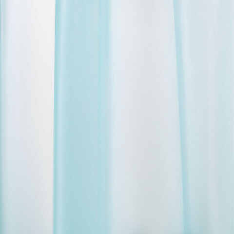 Шторка для ванной PEVA, 180х180 см, кольца в комплекте, 3 цвета ассорти (белый, голубой, коричневый), WBZ (ВБЗ), 700067