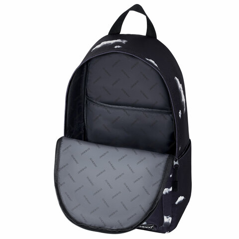 Рюкзак HEIKKI POSITIVE (ХЕЙКИ) универсальный, карман-антивор, "Clouds", 42х28х14 см, 272549