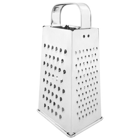 Терка 4 грани 22х11х8,5 см, белая жесть, BOOMHOUSE (БУМХАУС) Classic, 701858