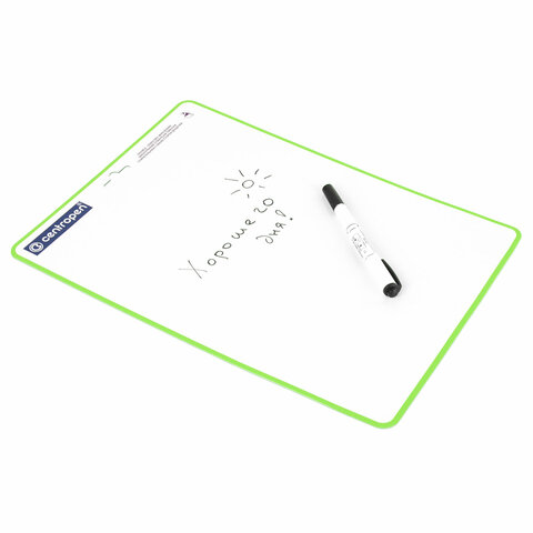 Доска двусторонняя маркерная А3 (340х480 мм), КЛЕТКА, 1 маркер + салфетка, CENTROPEN, 7789, 5 7789 0185